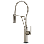 Brizo Litze Mezcladora Articulante SmartTouch® con Manguera Integrada (64144LF) — Acero Inoxidable