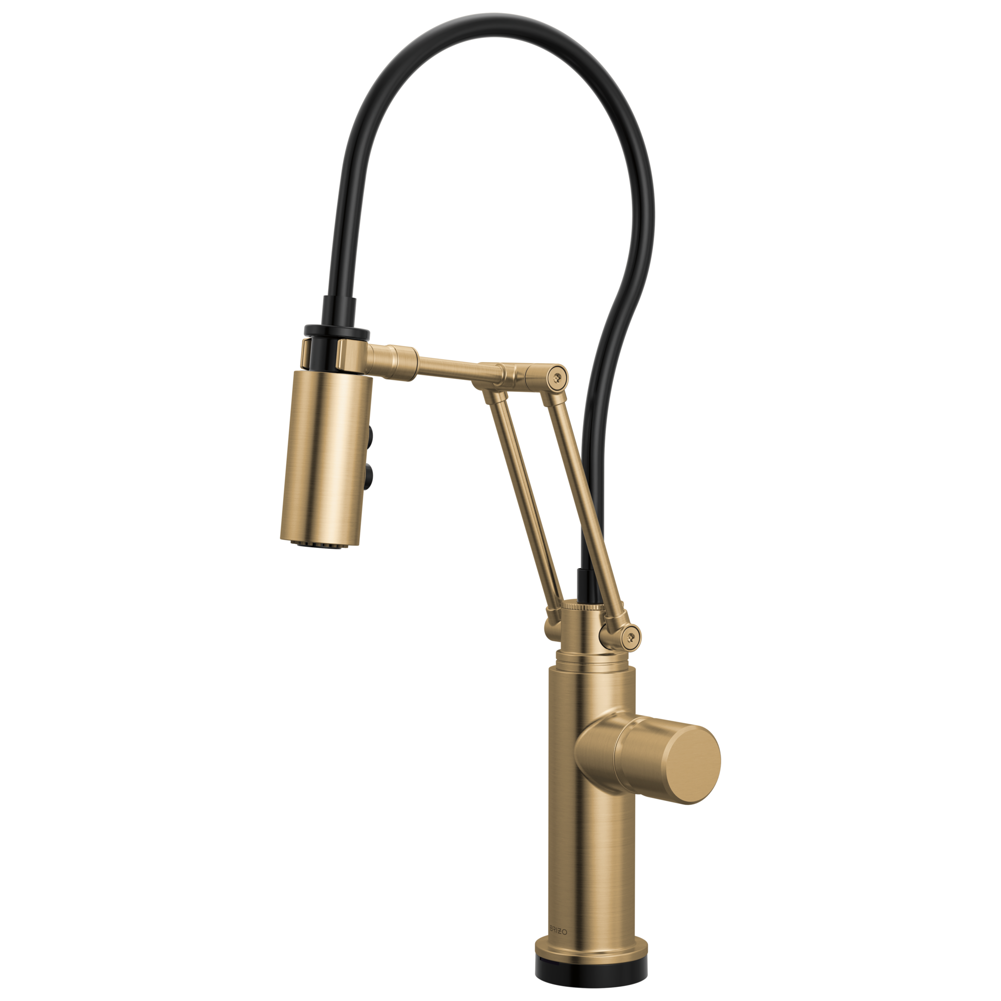 Brizo Odin Mezcladora Articulante SmartTouch® — Oro Luxe — Perilla Metálica