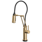 Brizo Odin Mezcladora Articulante SmartTouch® — Oro Luxe — Manija Metálica