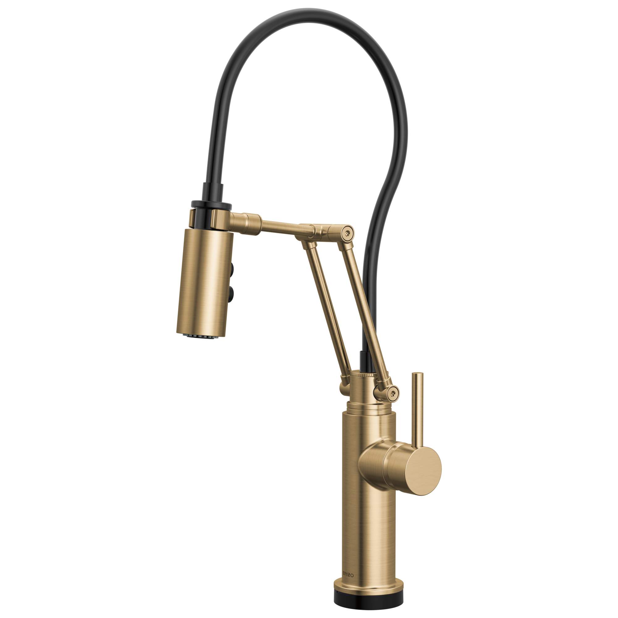 Brizo Odin Mezcladora Articulante SmartTouch® — Oro Luxe — Manija Metálica
