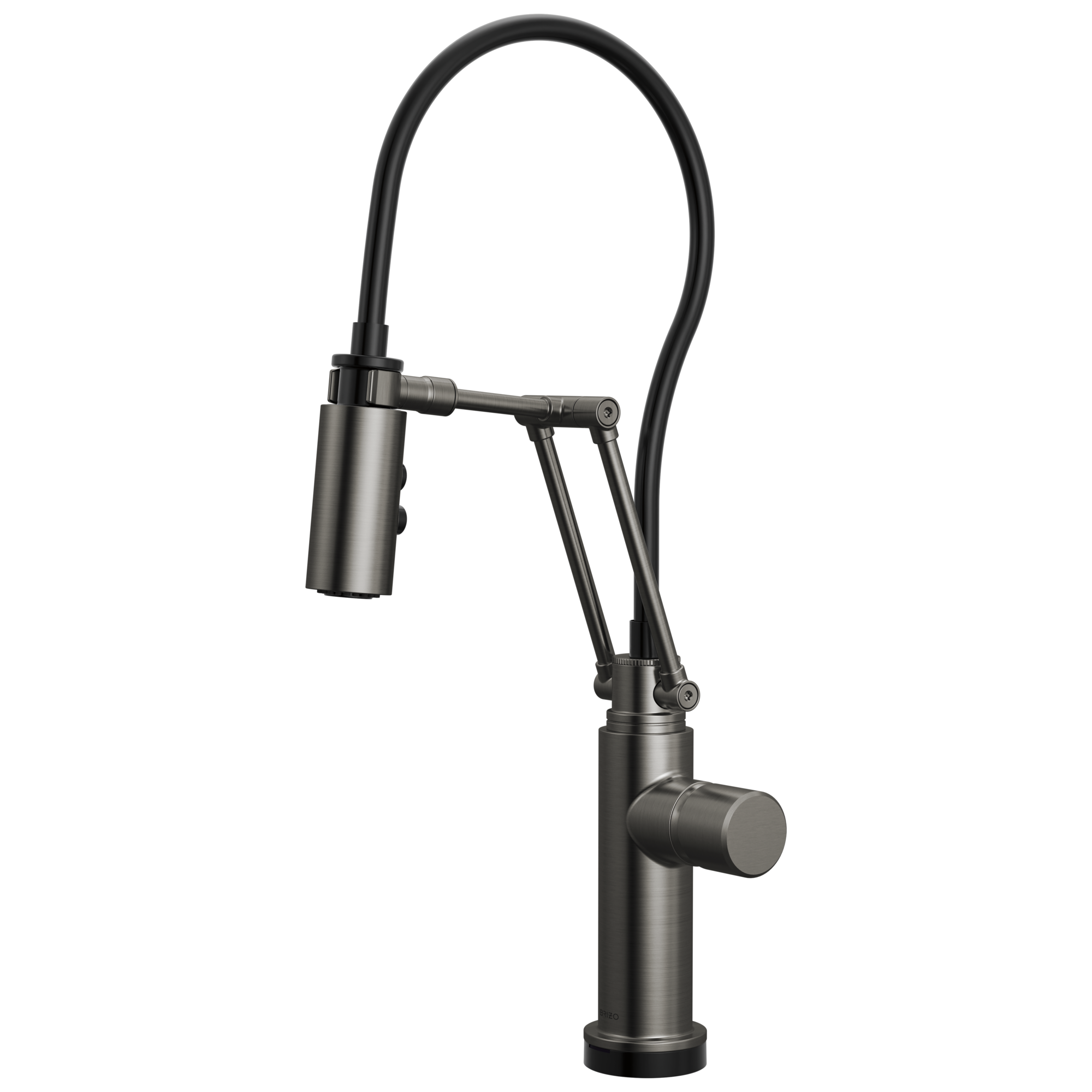 Brizo Odin Mezcladora Articulante SmartTouch® — Acero Luxe — Perilla Metálica