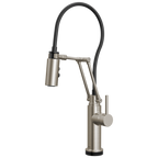 Brizo Odin Mezcladora Articulante SmartTouch® — Acero Inoxidable — Manija Metálica