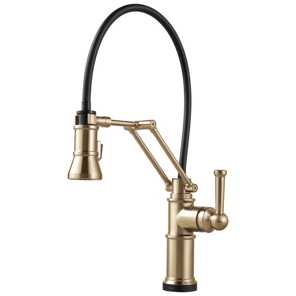 Brizo Artesso Mezcladora Articulante SmartTouch® — Oro Luxe