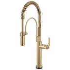 Brizo Litze Mezcladora Semi-Profesional SmartTouch® — Manija Industrial — Oro Luxe