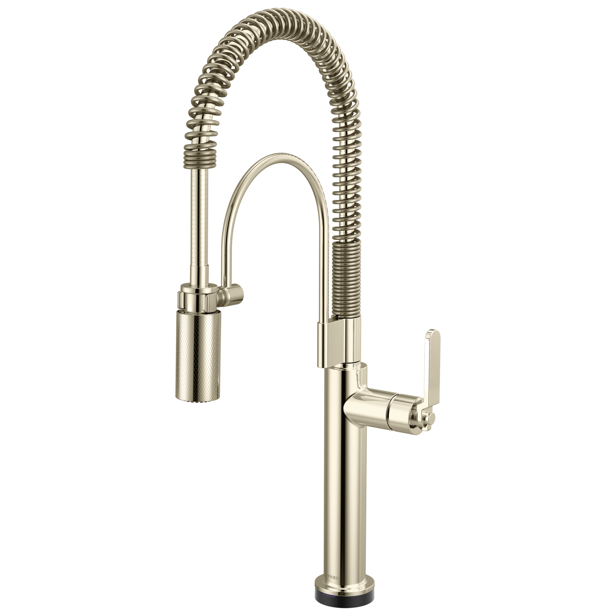 Brizo Litze Mezcladora Semi-Profesional SmartTouch® — Manija Industrial — Níquel Pulido