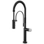 Brizo Odin Mezcladora Semi-Profesional SmartTouch® — Negro Mate — Perilla de Concreto