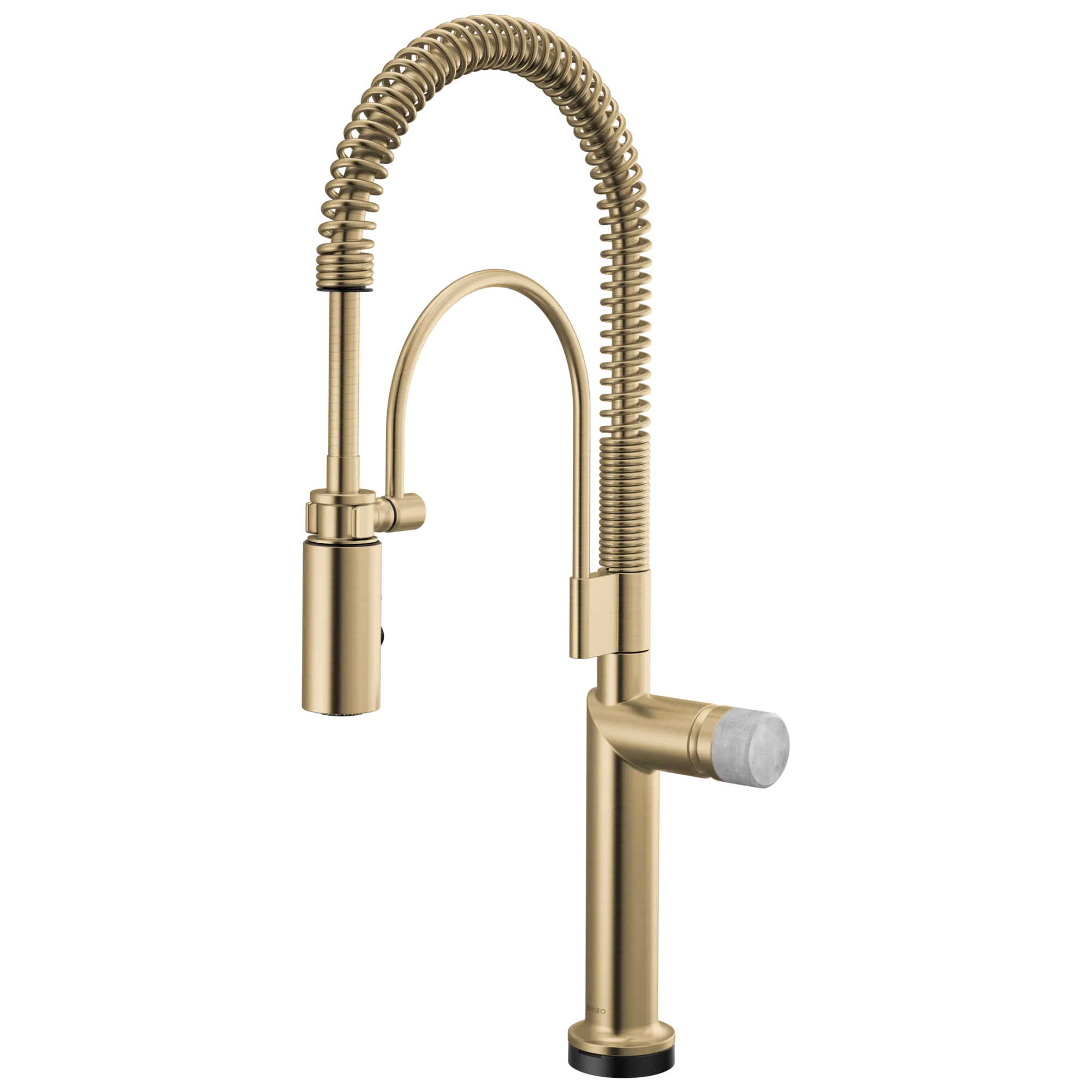 Brizo Odin Mezcladora Semi-Profesional SmartTouch® — Oro Luxe — Perilla de Concreto