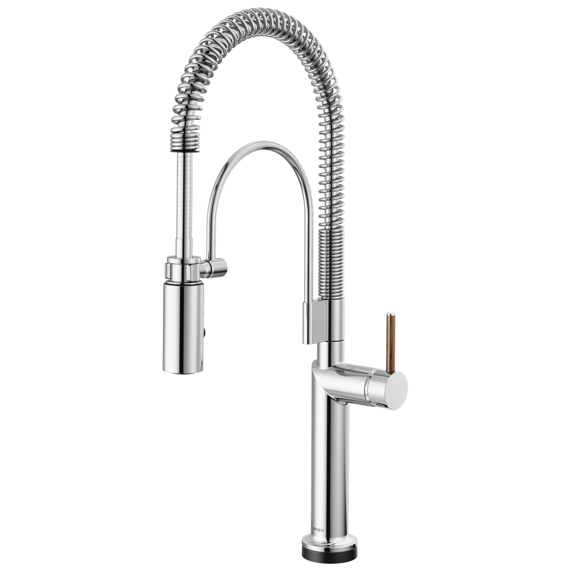 Brizo Odin Mezcladora Semi-Profesional SmartTouch® — Cromo — Manija de Madera