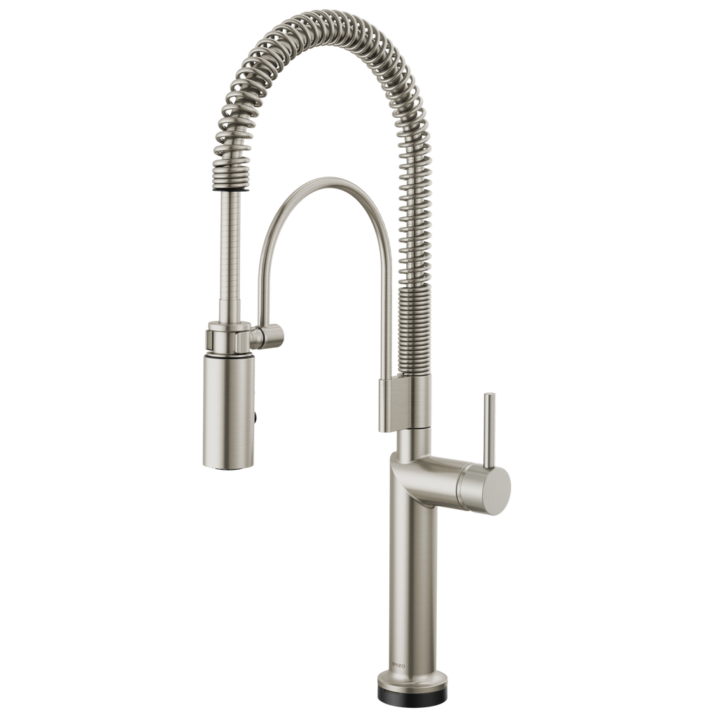 Brizo Odin Mezcladora Semi-Profesional SmartTouch® — Acero Inoxidable — Manija Metálica