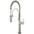 Brizo Odin Mezcladora Semi-Profesional SmartTouch® — Acero Inoxidable — Manija Metálica