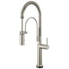 Brizo Odin Mezcladora Semi-Profesional SmartTouch® — Acero Inoxidable — Manija Metálica