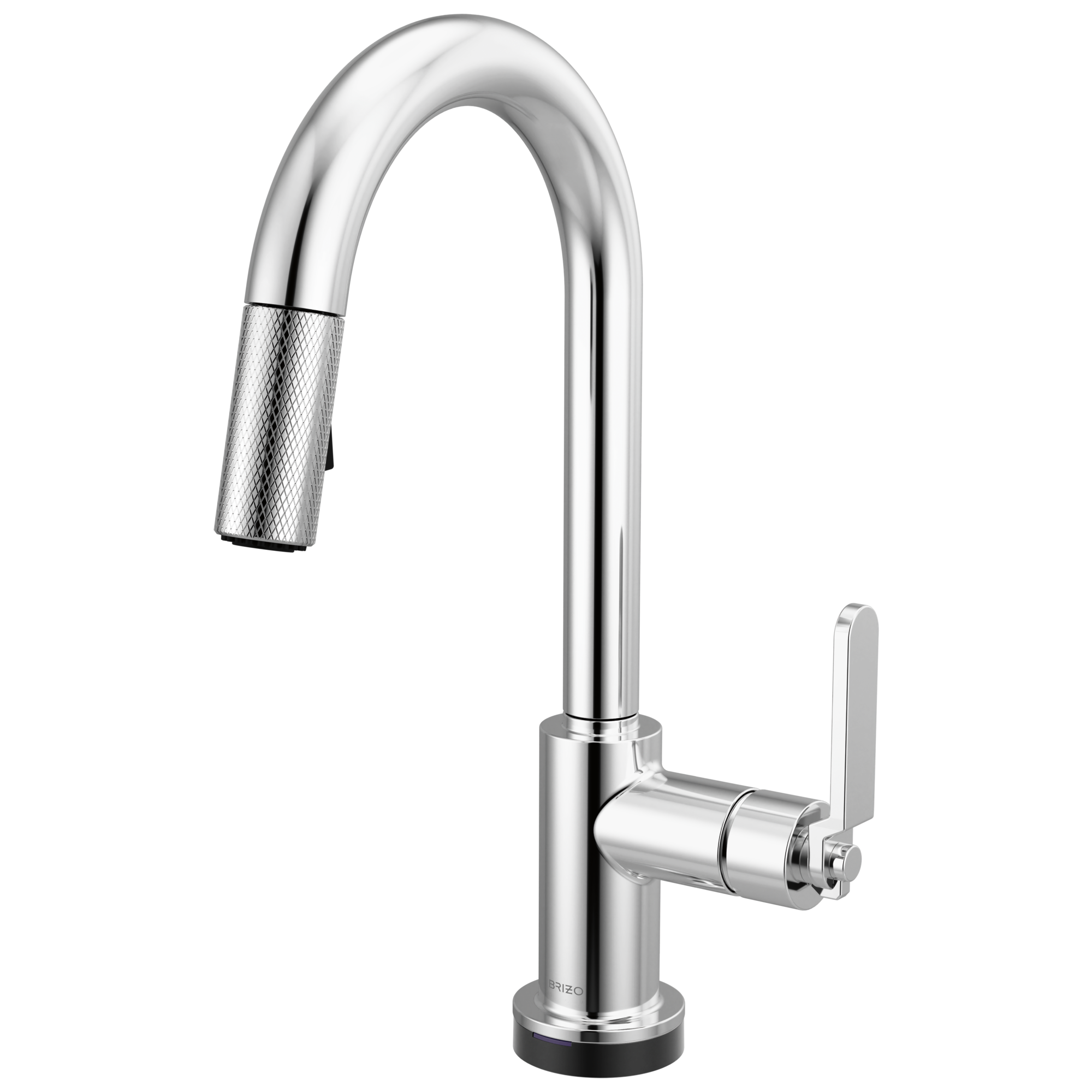 Brizo Litze Mezcladora Prep Extraíble SmartTouch® — Surtidor en Arco, Manija Industrial — Cromo