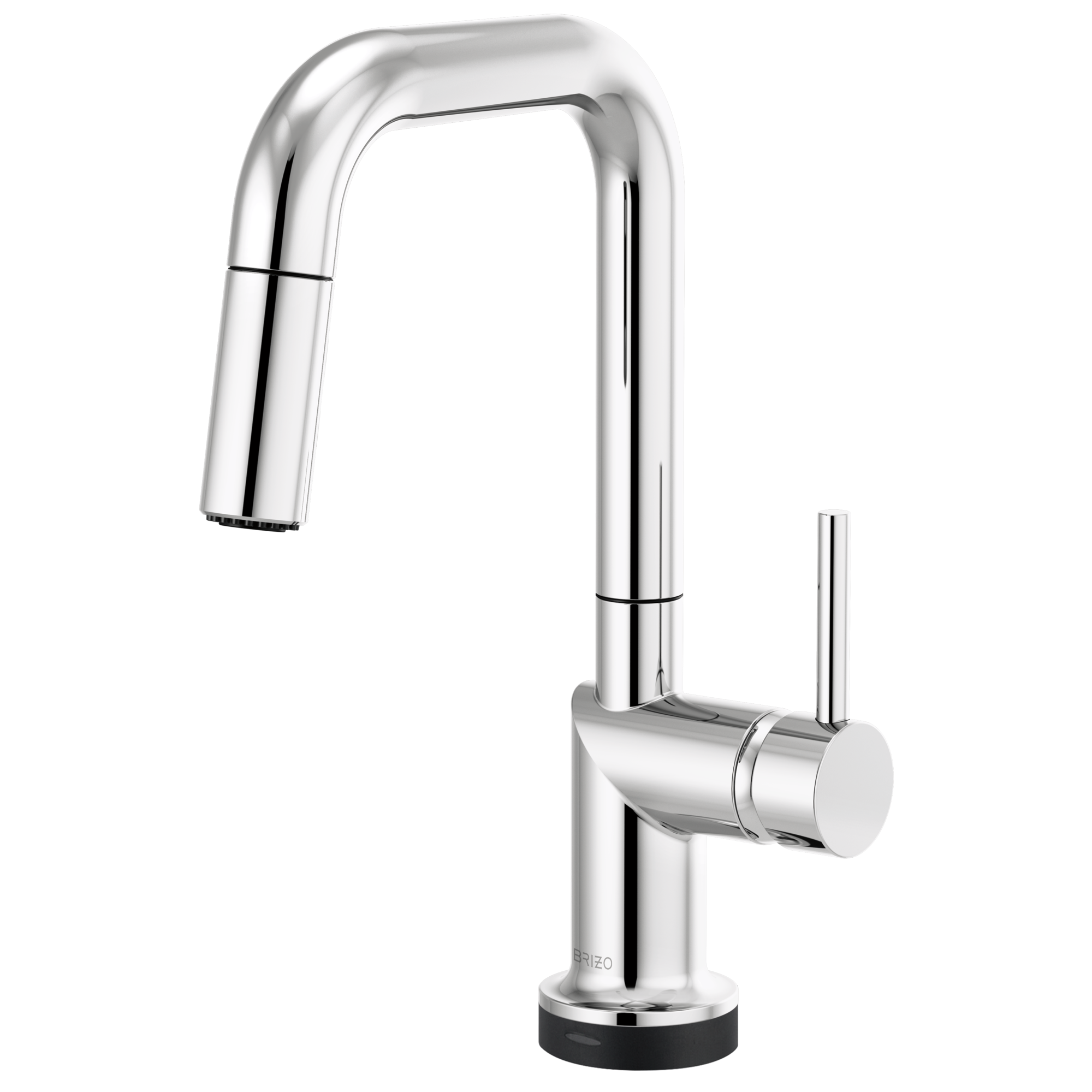 Brizo Odin Mezcladora Prep Extraíble SmartTouch® — Surtidor Cuadrado — Cromo — Manija Metálica