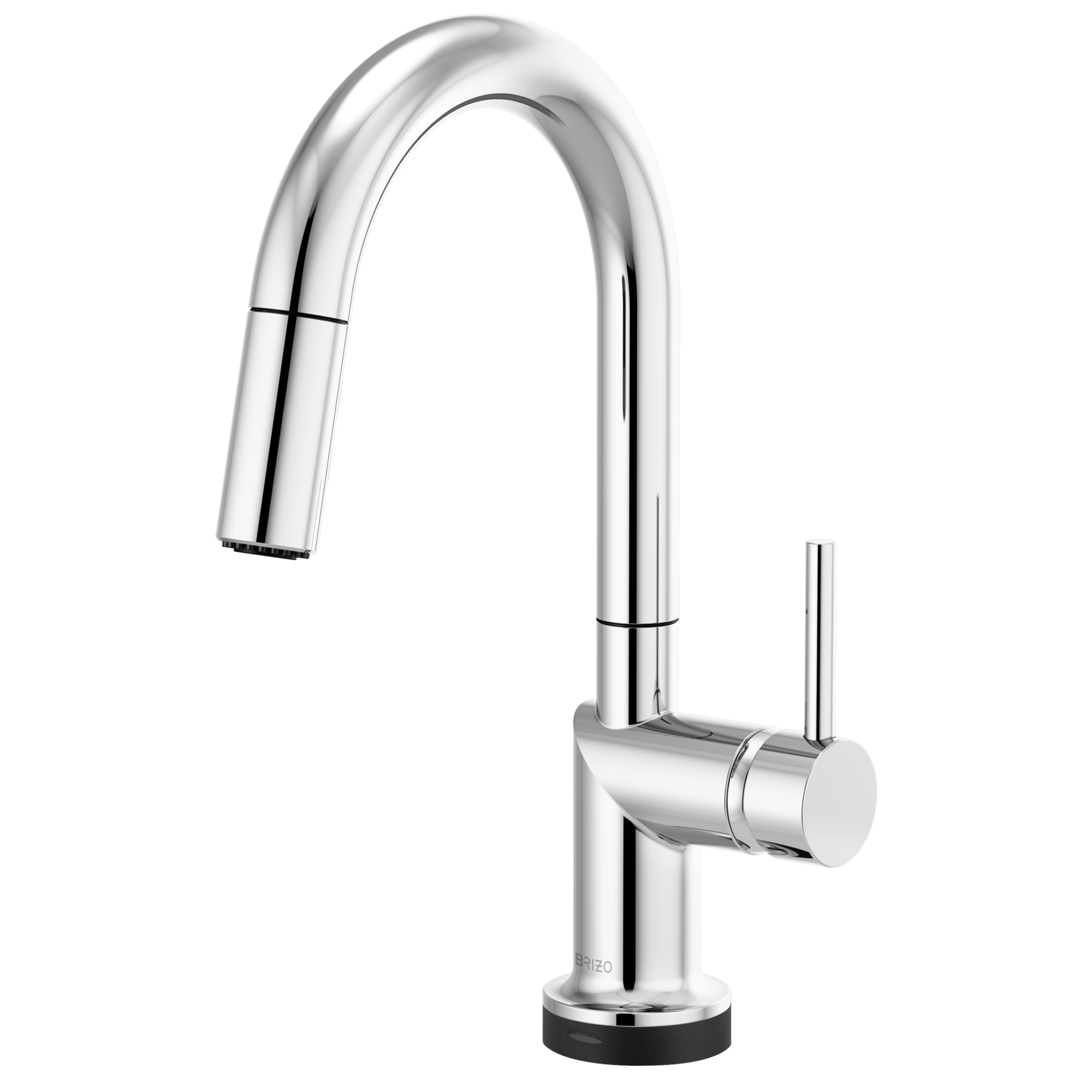 Brizo Odin Mezcladora Prep Extraíble SmartTouch® — Surtidor en Arco — Cromo — Manija Metálica