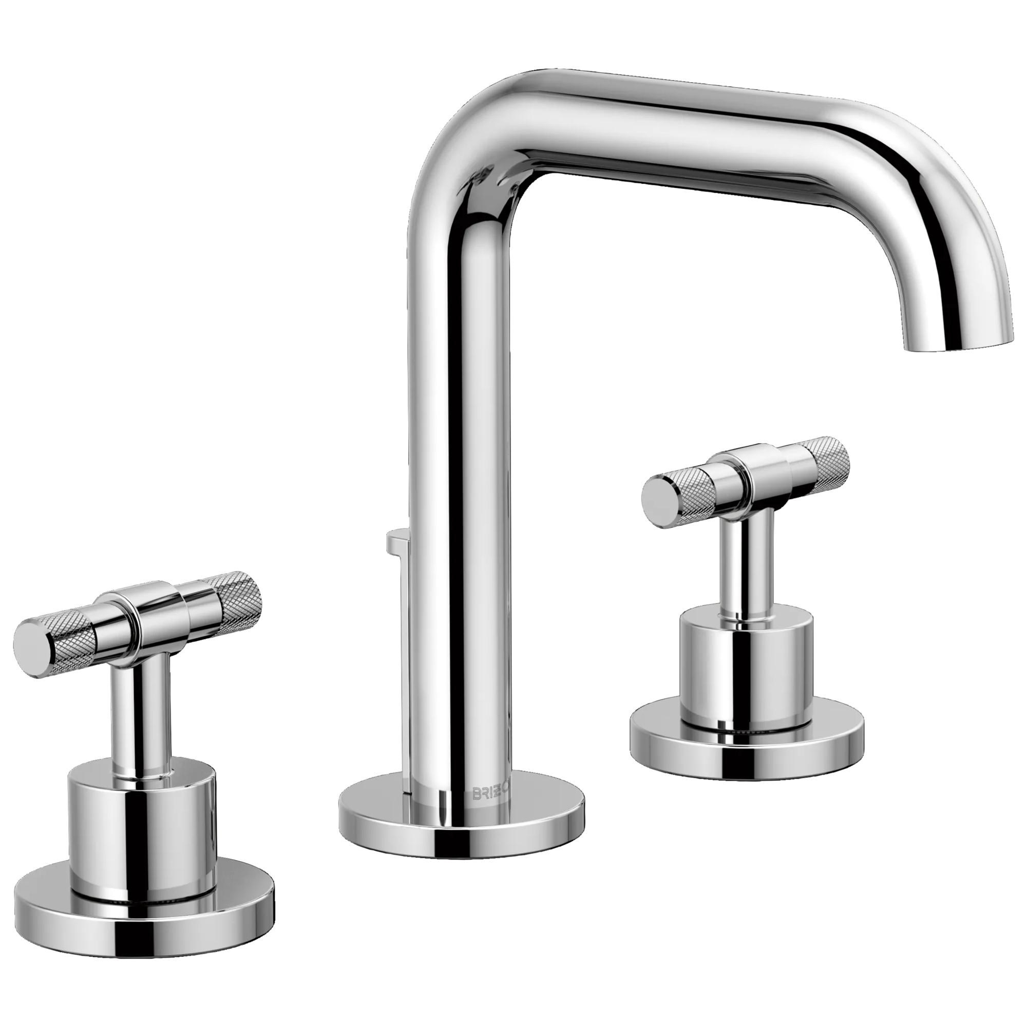 Brizo Litze Grifo Widespread para Lavabo — Surtidor Alto — Cromo — Palanca en T