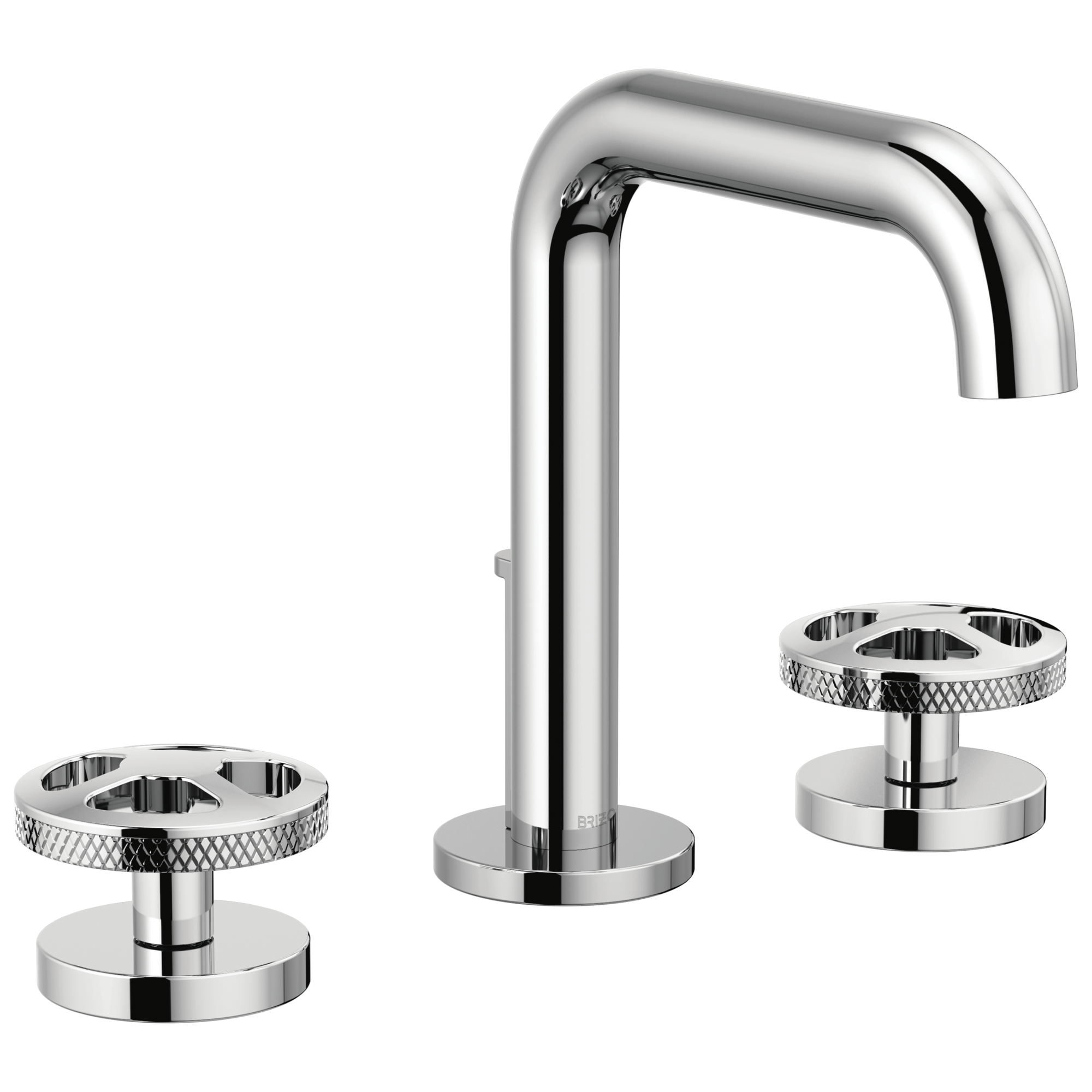 Brizo Litze Grifo Widespread para Lavabo — Surtidor Alto — Cromo — Cruceta
