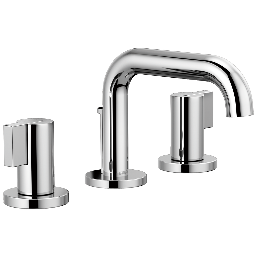 Brizo Litze Grifo Widespread para Lavabo — Surtidor Bajo — Cromo — Palanca