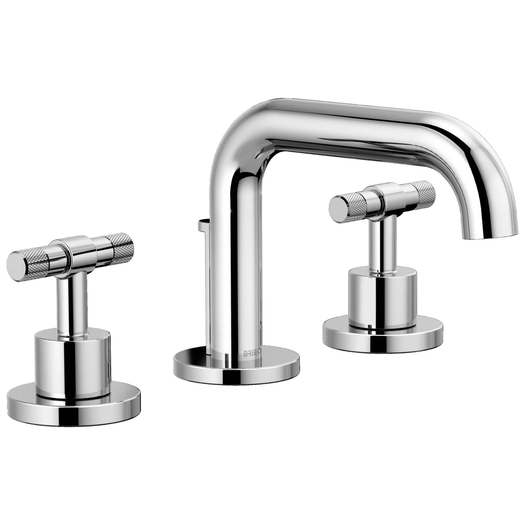Brizo Litze Grifo Widespread para Lavabo — Surtidor Bajo — Cromo — Palanca en T