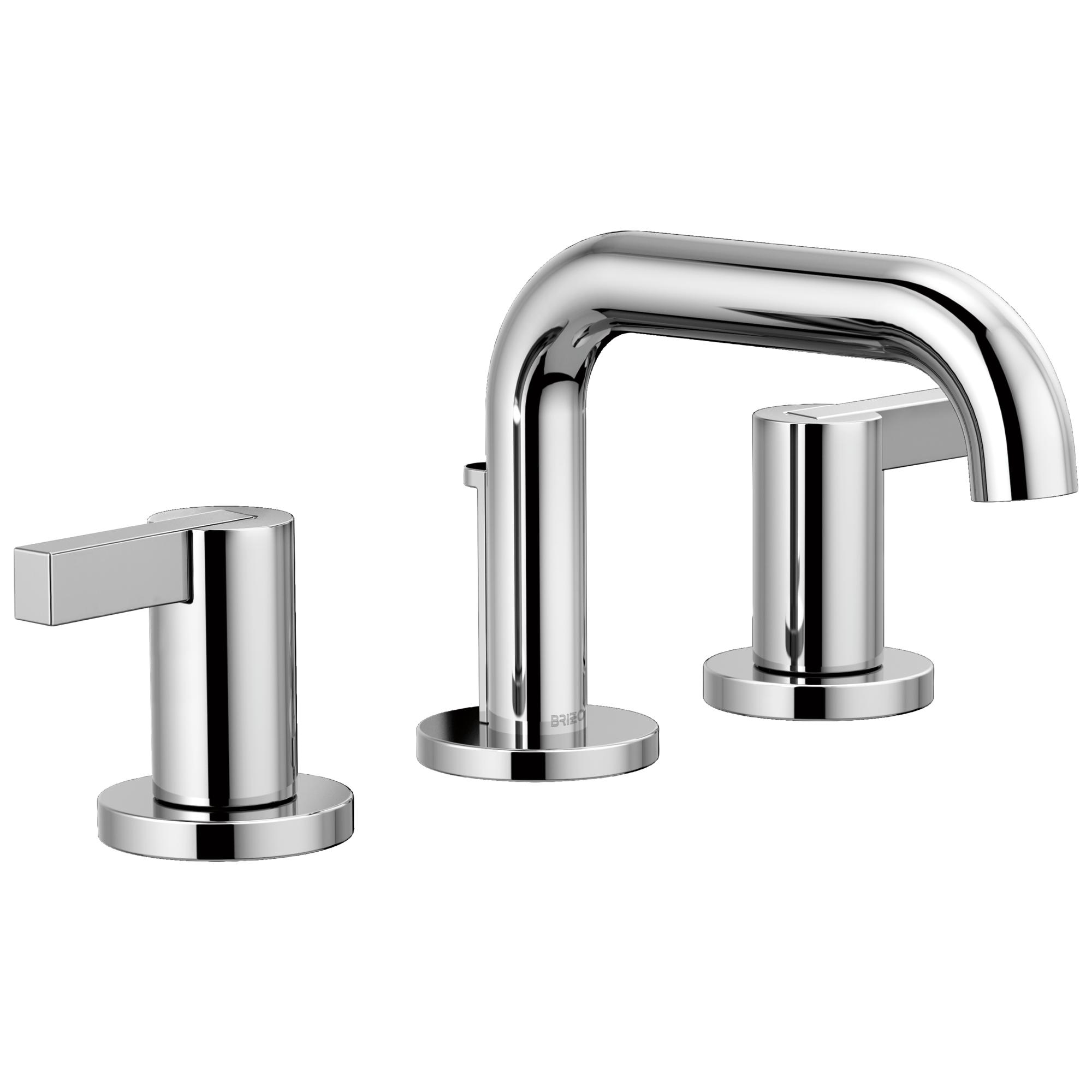 Brizo Litze Grifo Widespread para Lavabo — Surtidor Bajo — Cromo — Palanca Extendida