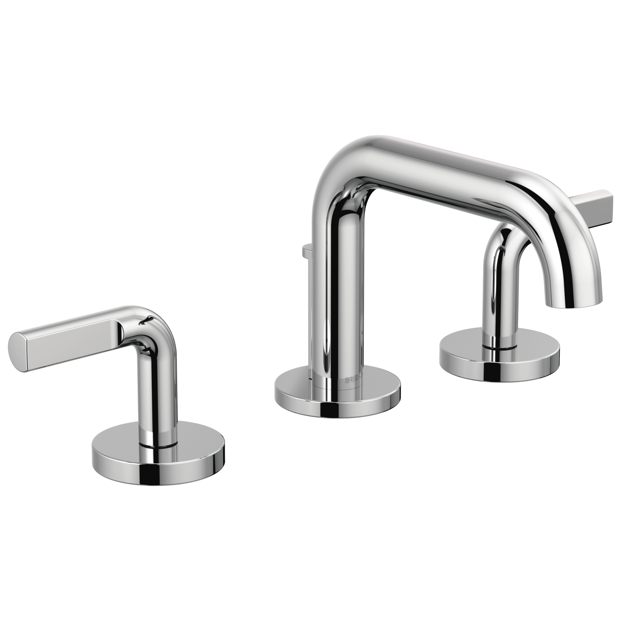 Brizo Litze Grifo Widespread para Lavabo — Surtidor Bajo — Cromo — Palanca Notch