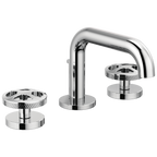 Brizo Litze Grifo Widespread para Lavabo — Surtidor Bajo — Cromo — Cruceta