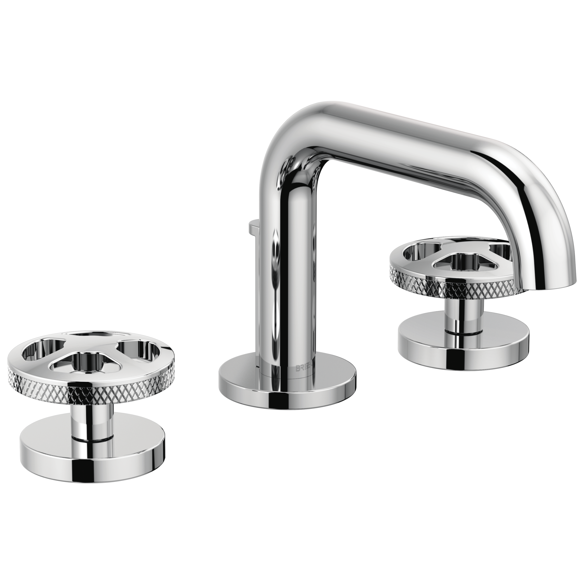 Brizo Litze Grifo Widespread para Lavabo — Surtidor Bajo — Cromo — Cruceta