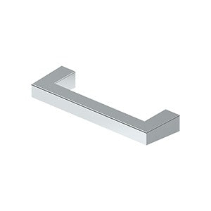 Deltana Jaladera de Barra Cuadrada Moderna 3-1/2" — Cromo Pulido