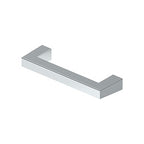 Deltana Jaladera de Barra Cuadrada Moderna 3-1/2" — Cromo Pulido