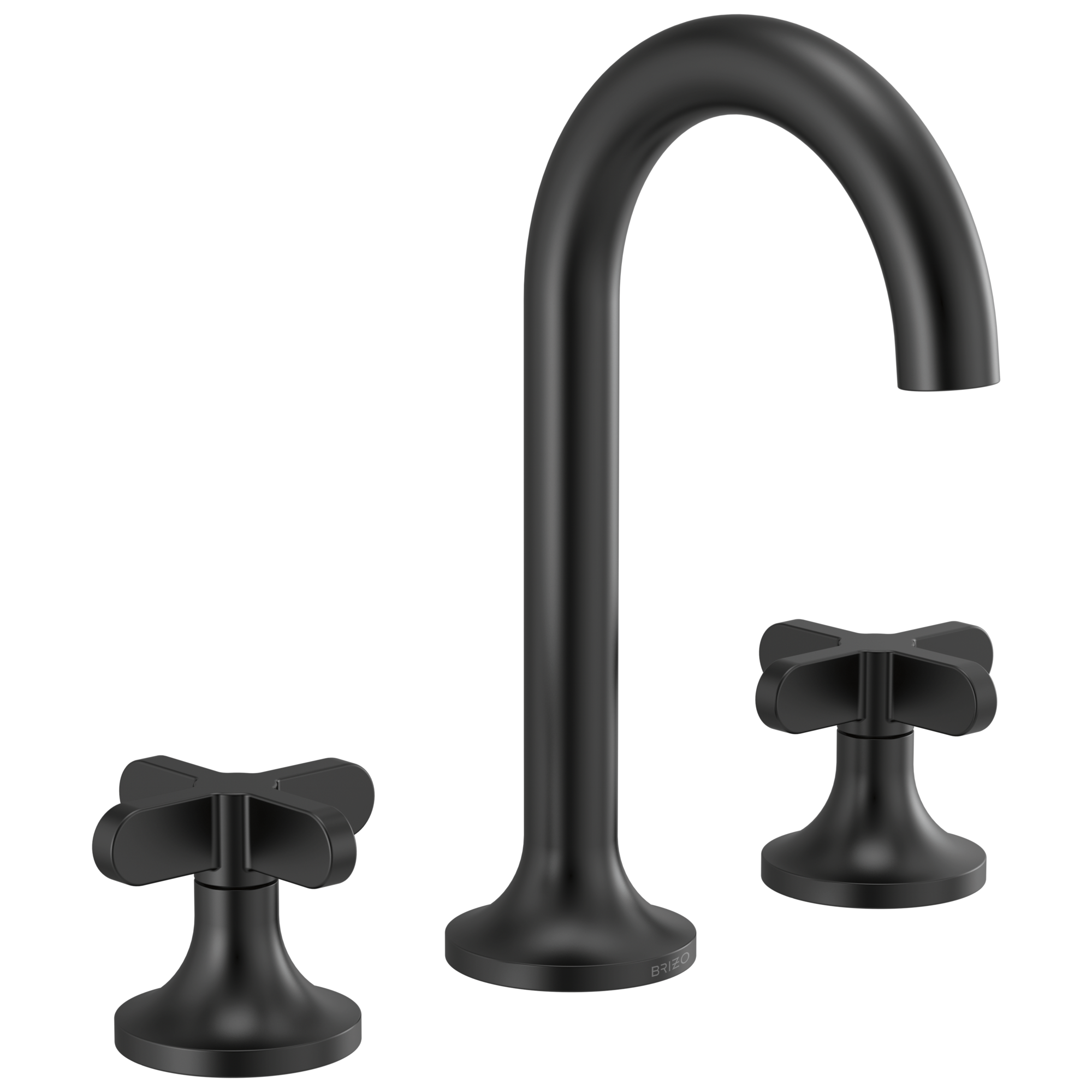Brizo Jason Wu Grifo Widespread para Lavabo — Negro Mate — Cruceta Baja