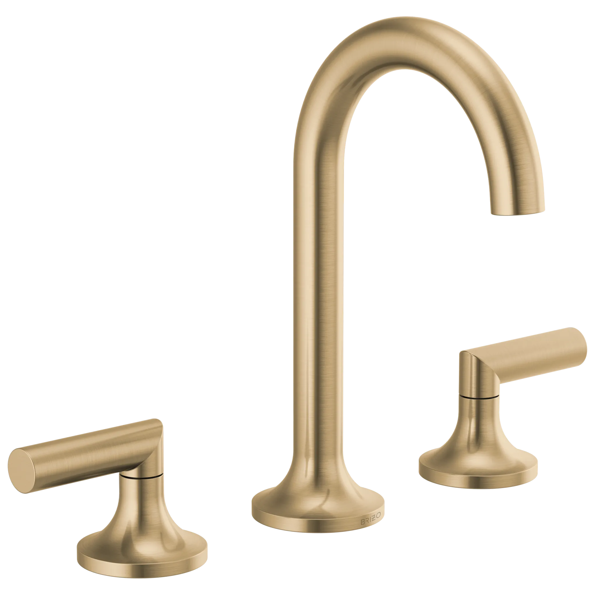 Brizo Odin Grifo Widespread para Lavabo — Oro Luxe — Palanca Baja