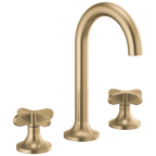 Brizo Odin Grifo Widespread para Lavabo — Oro Luxe — Cruceta Baja