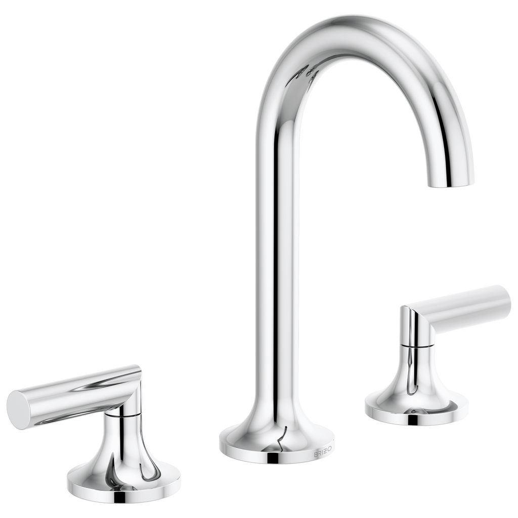 Brizo Odin Grifo Widespread para Lavabo — Cromo — Palanca Baja
