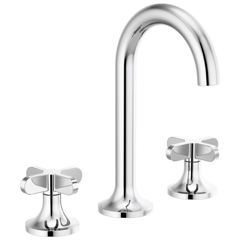 Brizo Odin Grifo Widespread para Lavabo — Cromo — Cruceta Baja