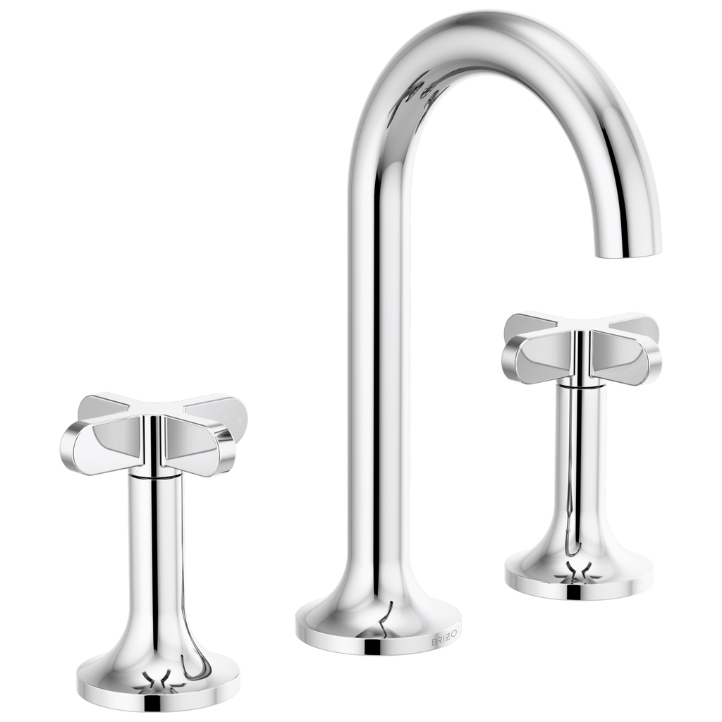 Brizo Odin Grifo Widespread para Lavabo — Cromo — Cruceta Alta