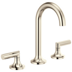 Brizo Odin Grifo Widespread para Lavabo — Níquel Pulido — Palanca Baja