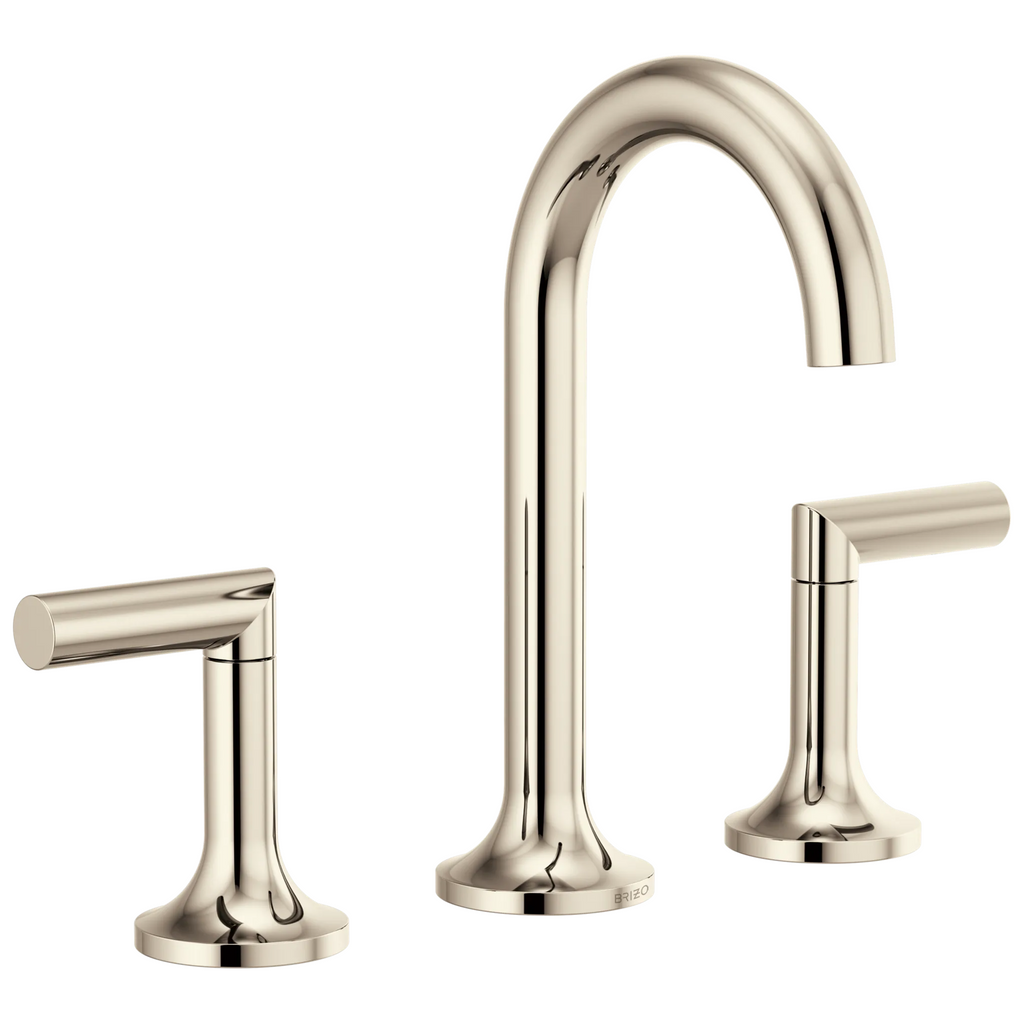 Brizo Odin Grifo Widespread para Lavabo — Níquel Pulido — Palanca Alta