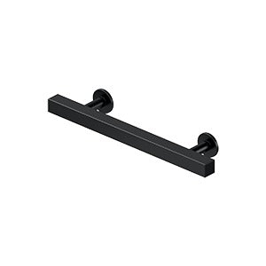 Deltana Jaladera Contemporánea para Gabinete 4" — Negro Mate