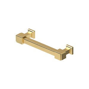 Deltana Jaladera Decorativa para Gabinete 4" — Latón Pulido PVD