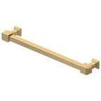 Deltana Jaladera Decorativa para Gabinete 8" — Latón Satinado