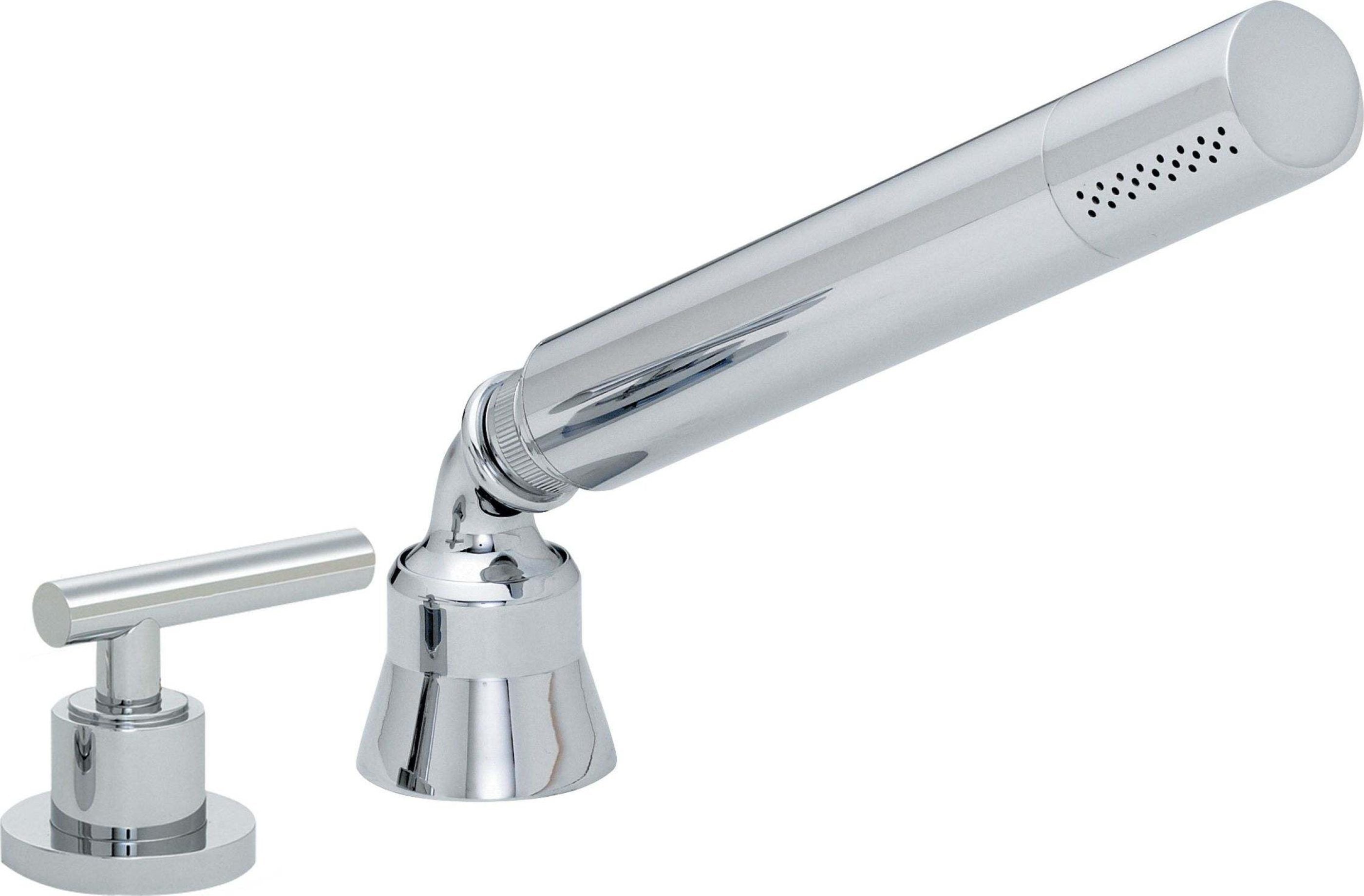 California Faucets Tiburon Regadera de Mano y Desviador Completo para Tina Romana - Manija de Palanca