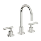 California Faucets Tiburon Grifo de Lavabo Widespread de 8" - Manija de Palanca