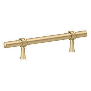 Deltana Jaladera Ajustable 6-1/2" — Latón Satinado