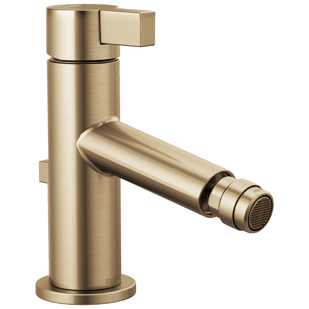 Brizo Litze Grifo para Bidet de una Manija — Oro Luxe