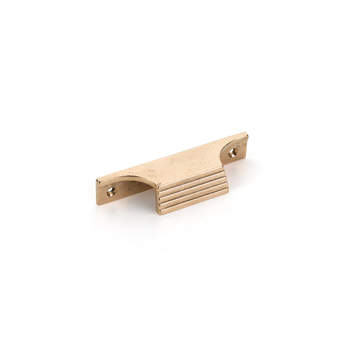 Schaub Jaladera de Borde Stradella — Bronce Natural