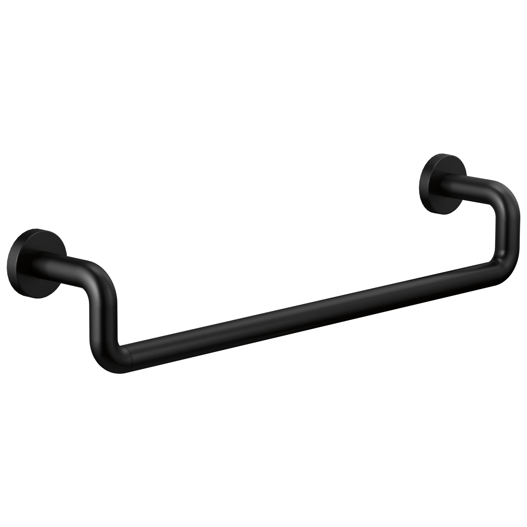 Brizo Litze Barra Toallera 18" — Negro Mate