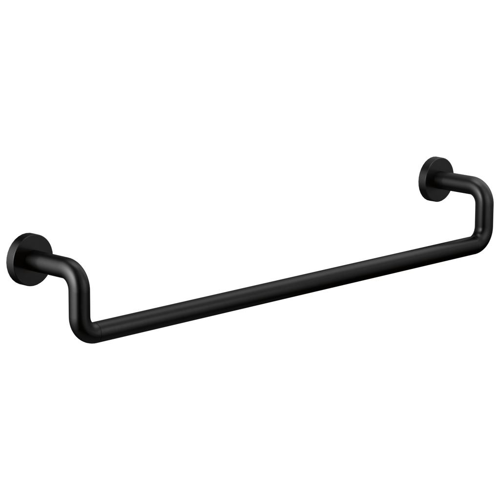 Brizo Litze Barra Toallera 24" — Negro Mate