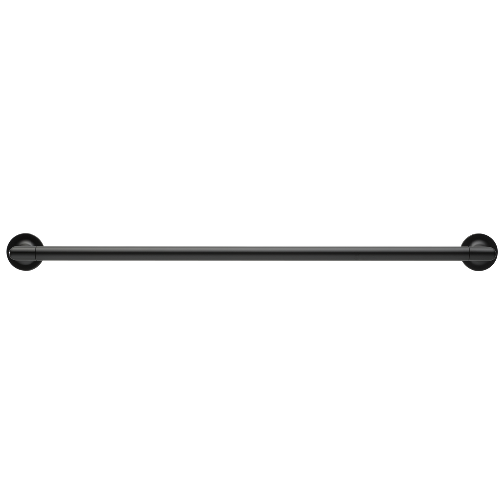 Brizo Odin Barra Toallera 24" — Negro Mate