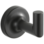 Brizo Odin Gancho Sencillo — Negro Mate
