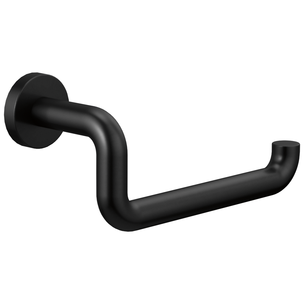 Brizo Litze Portarrollo de Papel — Negro Mate