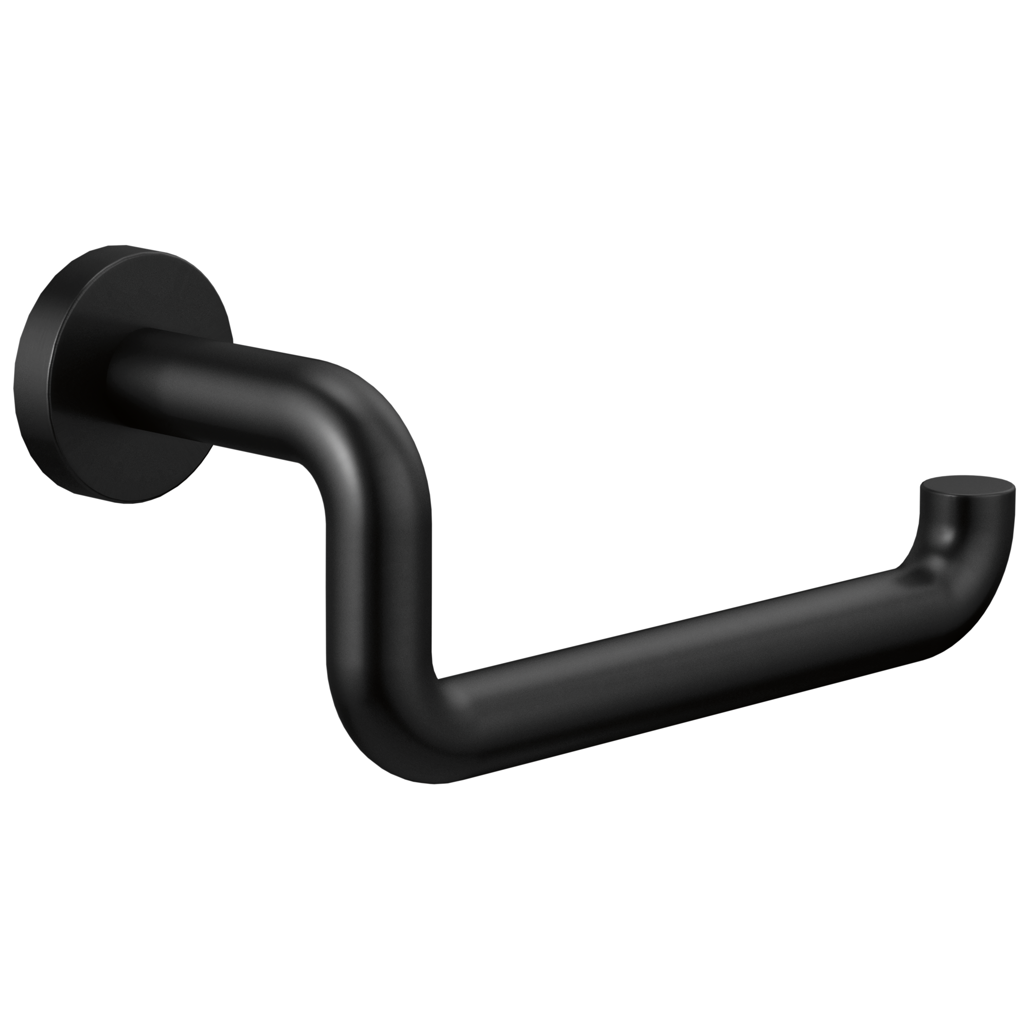Brizo Litze Portarrollo de Papel — Negro Mate